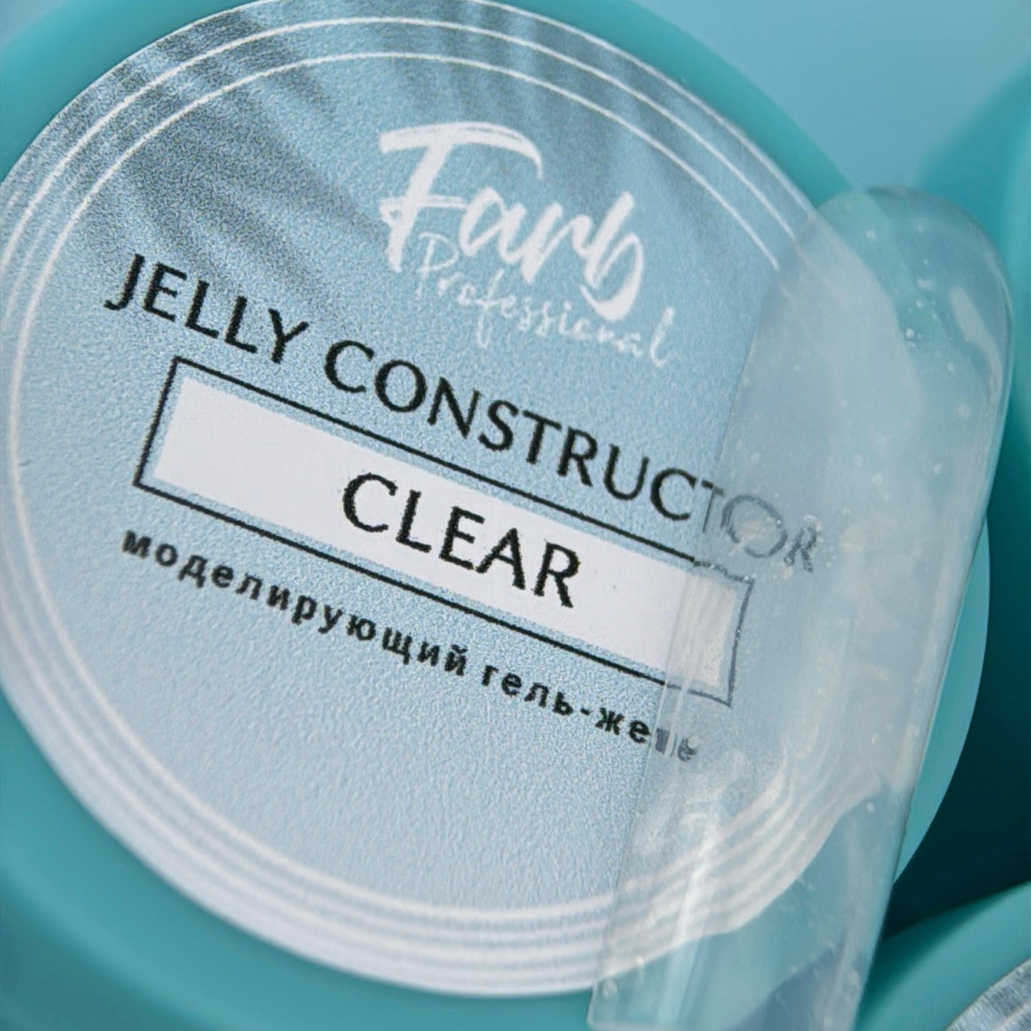 FARB JELLY CONSTRUCTOR UV GEL, hard (30g) clear
