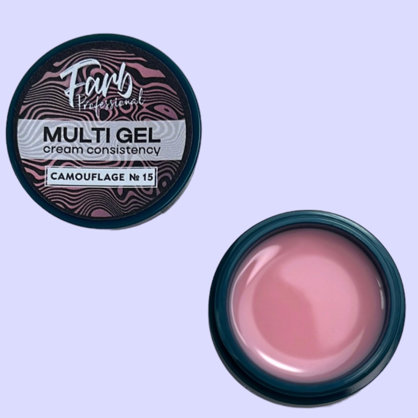 FARB CAMOUFLAGE MULTI UV GEL (15ml) #15