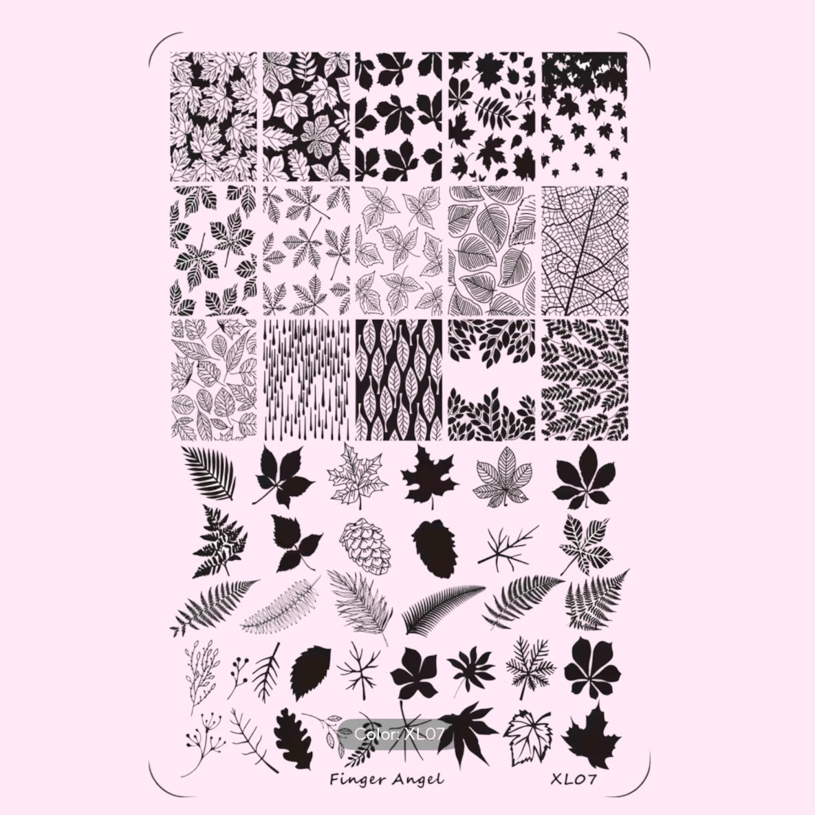 Stamping Plate XL07, LARGE SIZE