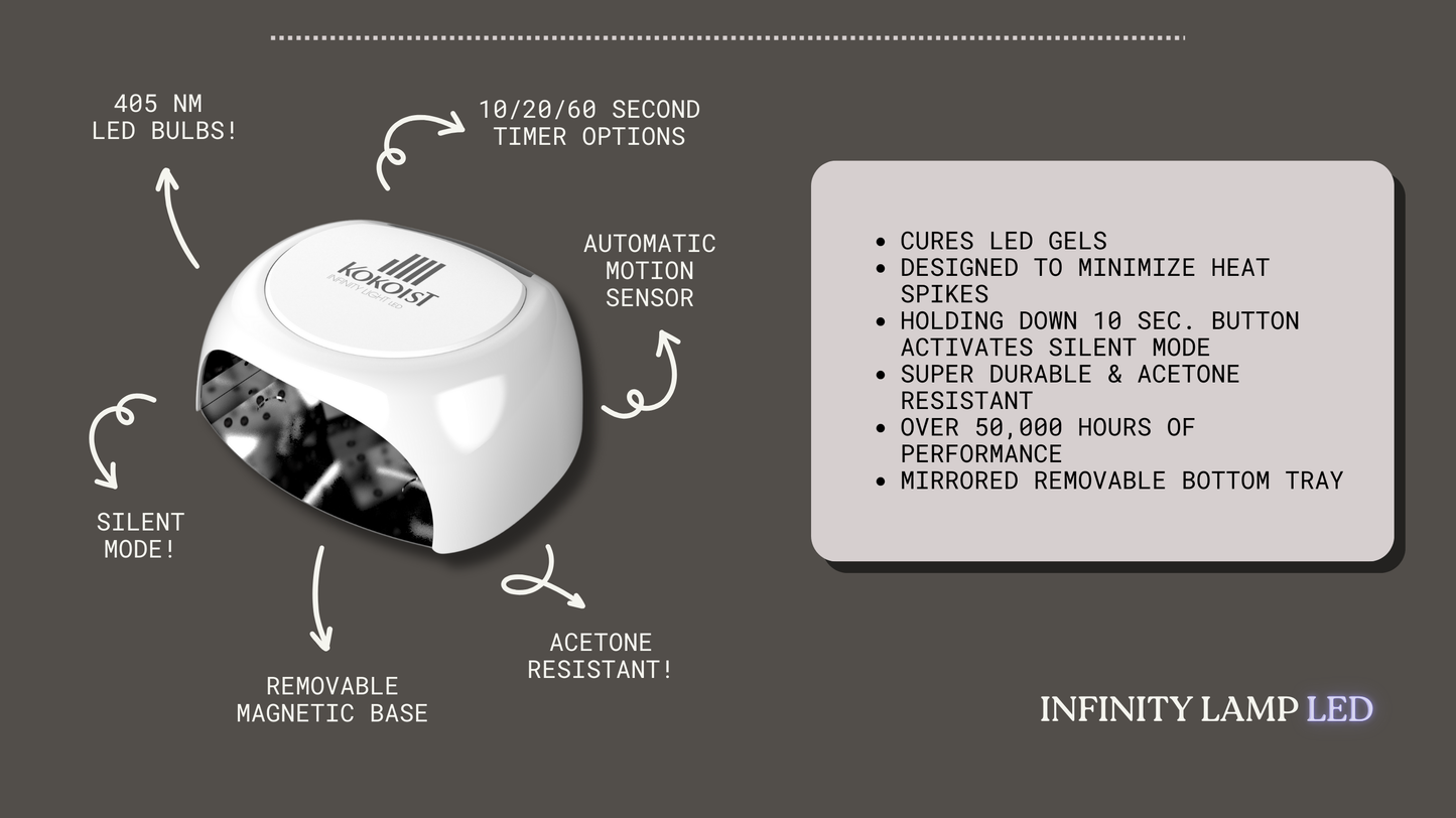 INFINITY Curing LED Lamp by KOKOIST