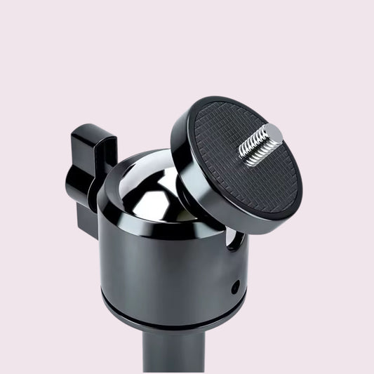 Phone/Camera Streaming Set: Stand with Holder and Light (Full Set)