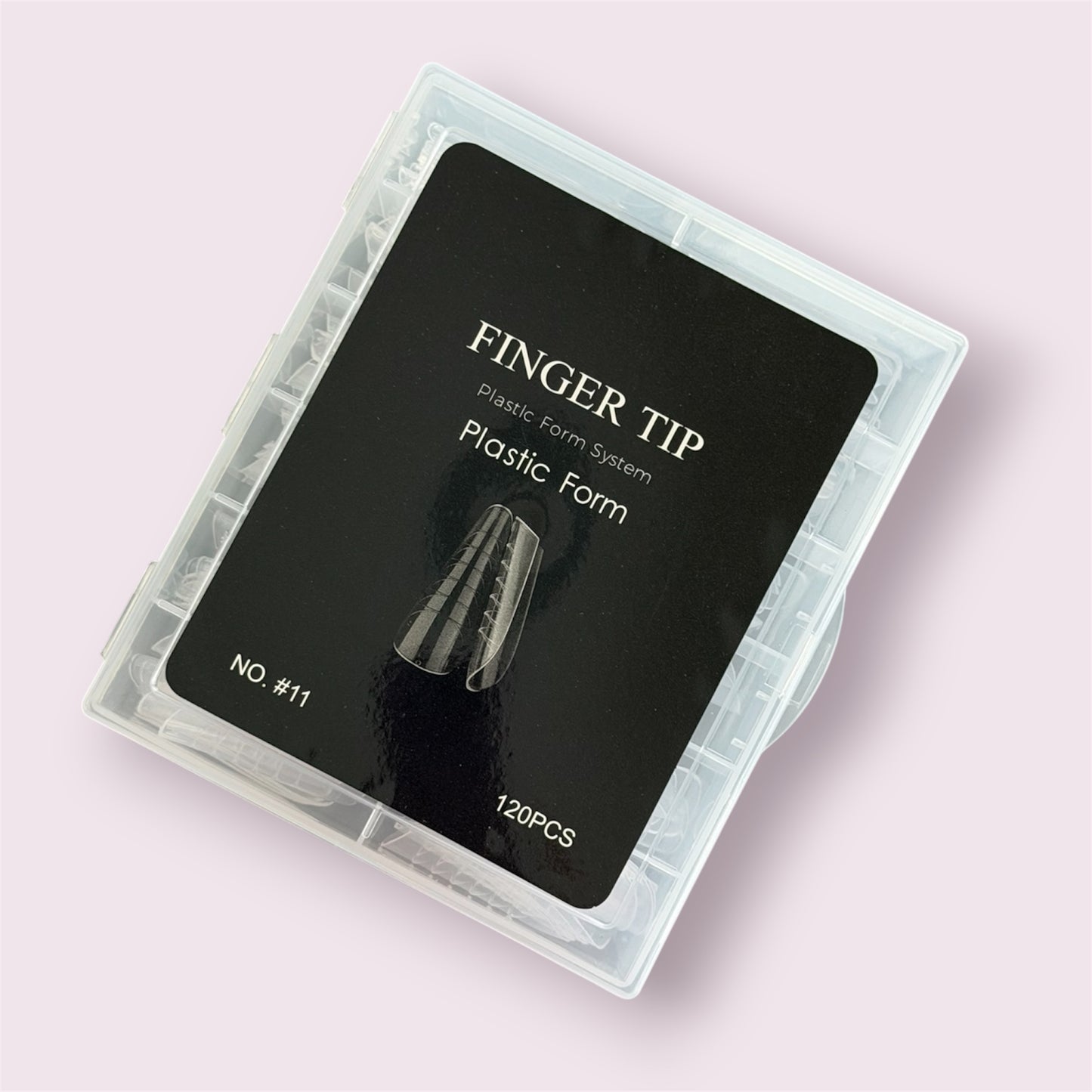Dual Nail Forms "Classic" #11 for Acrygel, Polygel (120pc)