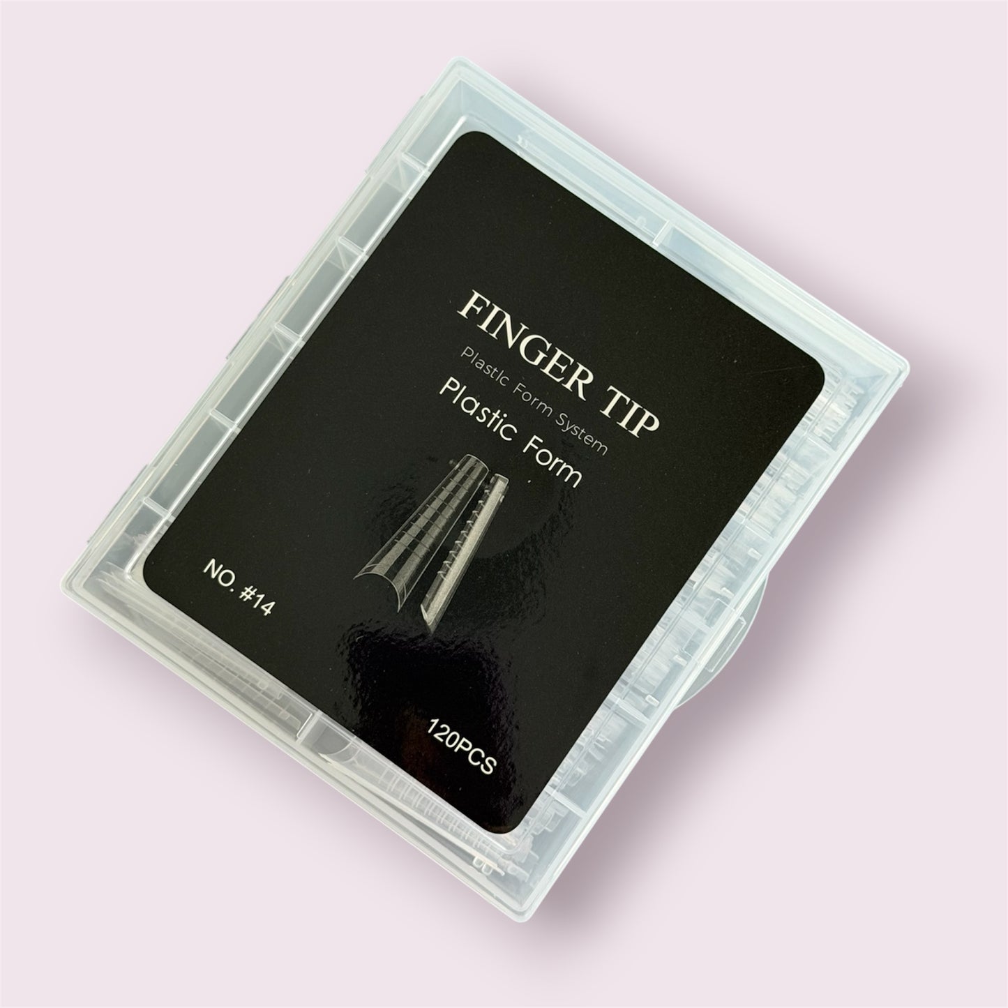 Dual Nail Forms "Classic" #14 for Acrygel, Polygel (120pc)