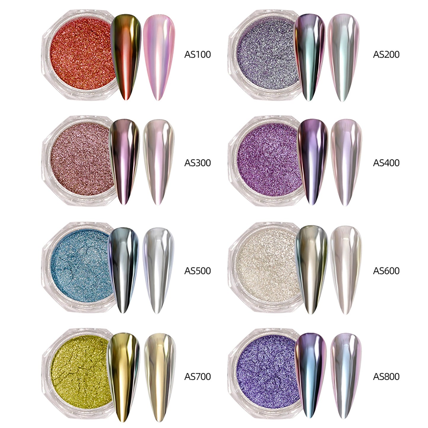Chrome Powder Hyper Mirror AS100