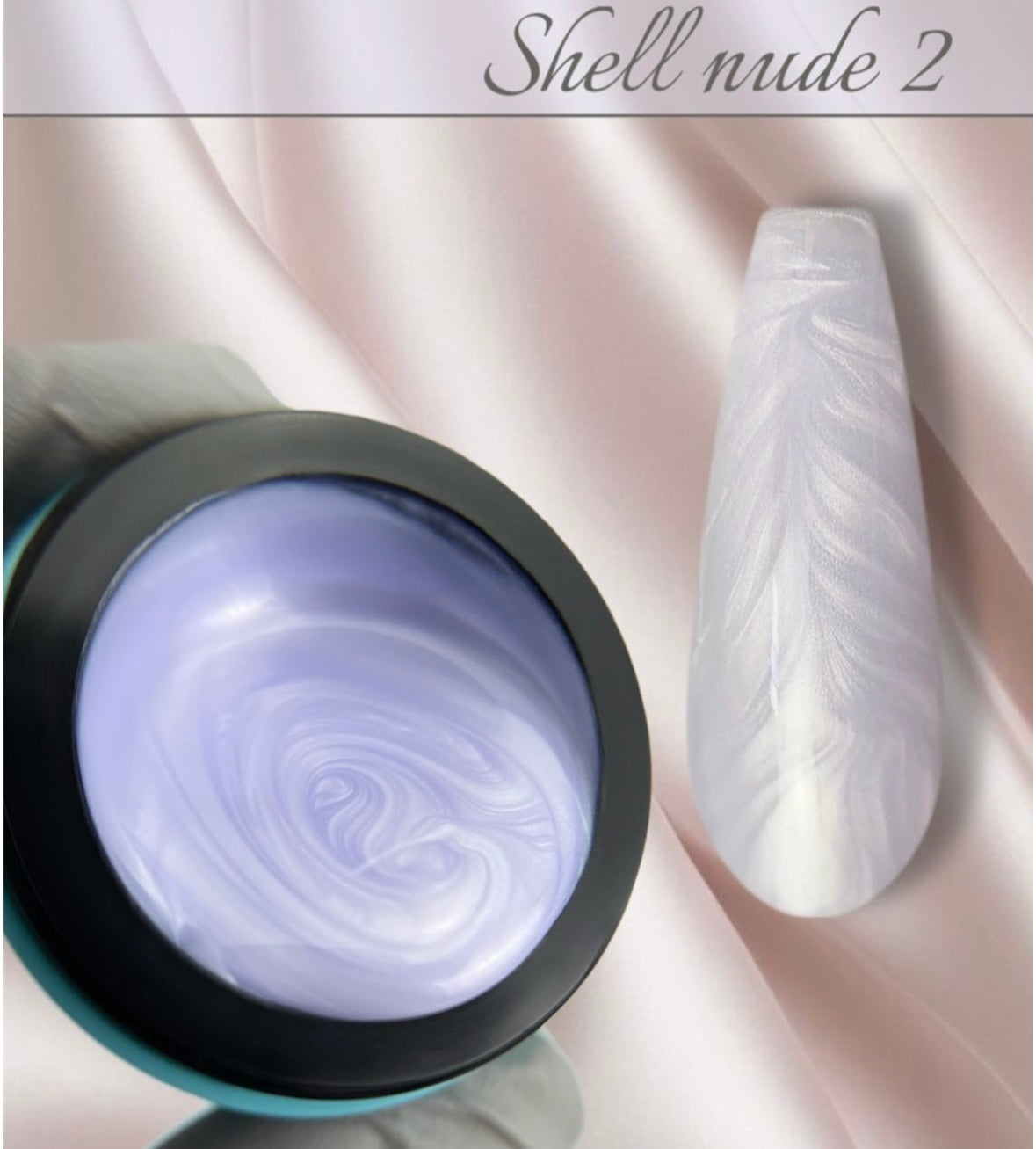 FARB NUDE SHELL #2 color gel, (15ml)