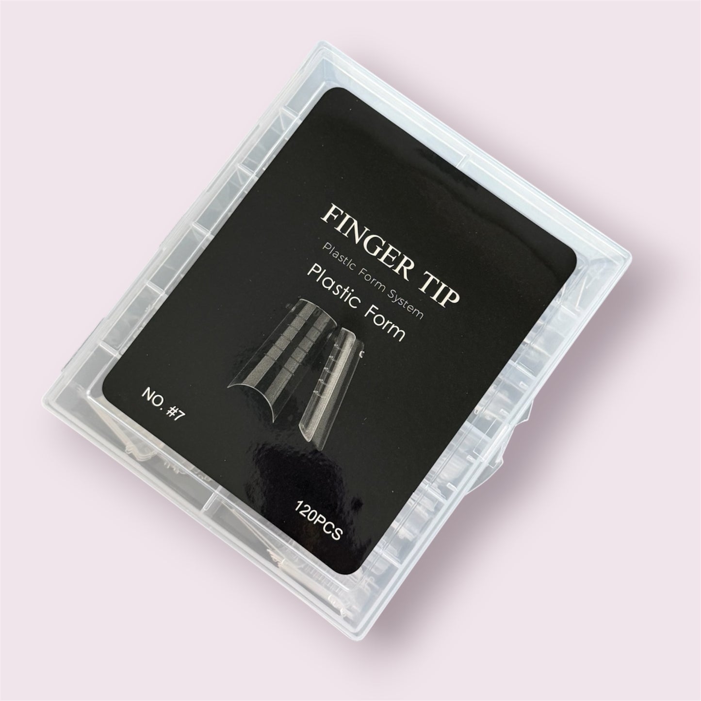 Dual Nail Forms "Classic" #7 for Acrygel, Polygel (120pc)
