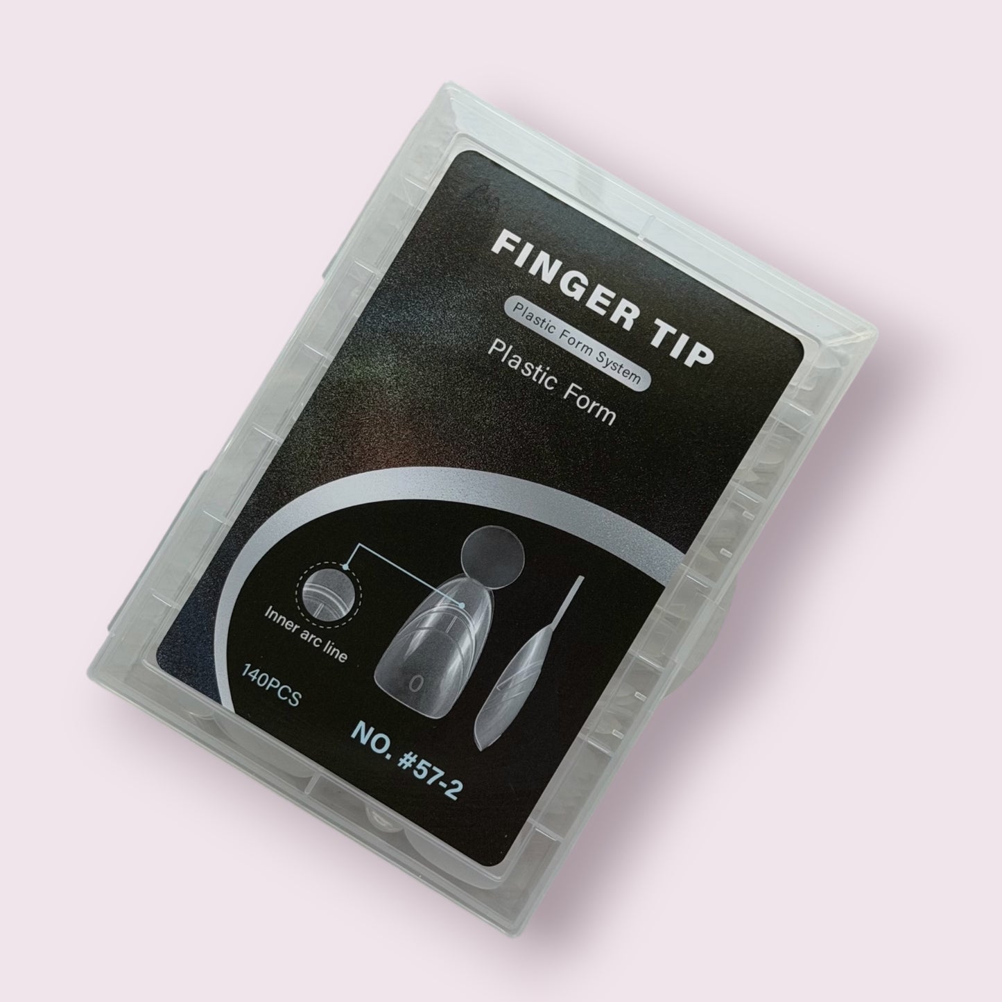 Dual Nail Forms "Next Level" Express French (Thinned Cuticle Area) #57-2- 140 pc