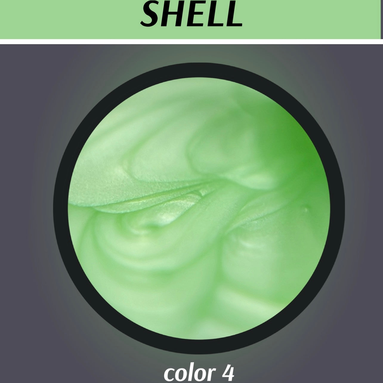 FARB SHELL #4 color gel, (15ml)
