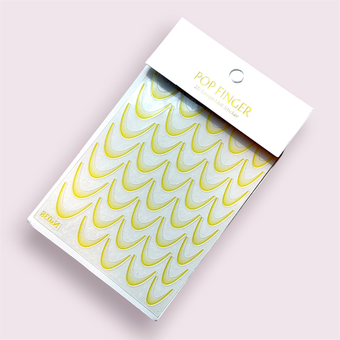 Design French Stickers, yellow