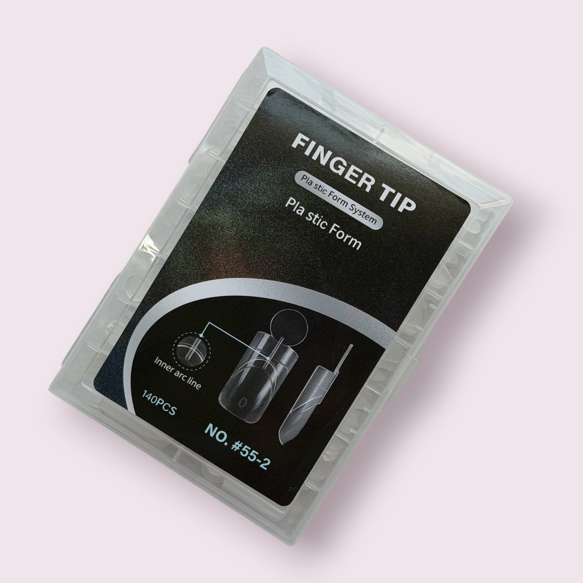 Dual Nail Forms "Next Level" Express French (Thinned Cuticle Area) #55-2- 140 pc