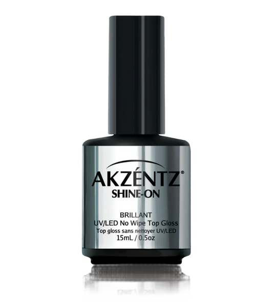 AKZENTZ SHINE-ON (NO-WIPE ) GEL TOP