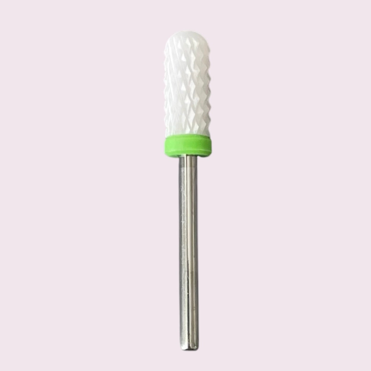 Ceramic Nail Bit for Removal (Cylinder ), Green , Right Handed, 1pc