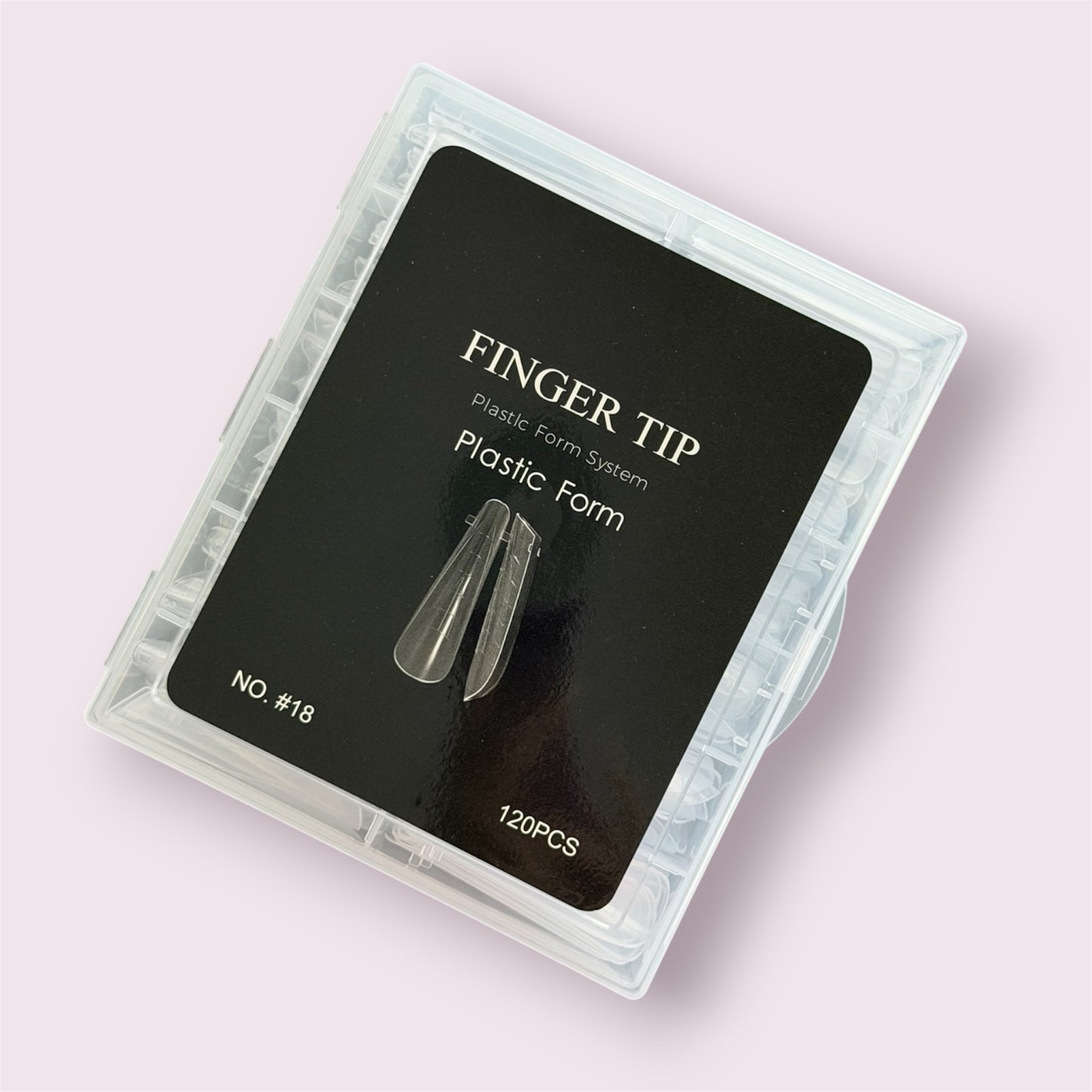Dual Nail Forms "Classic" #18 for Acrygel, Polygel (120pc)