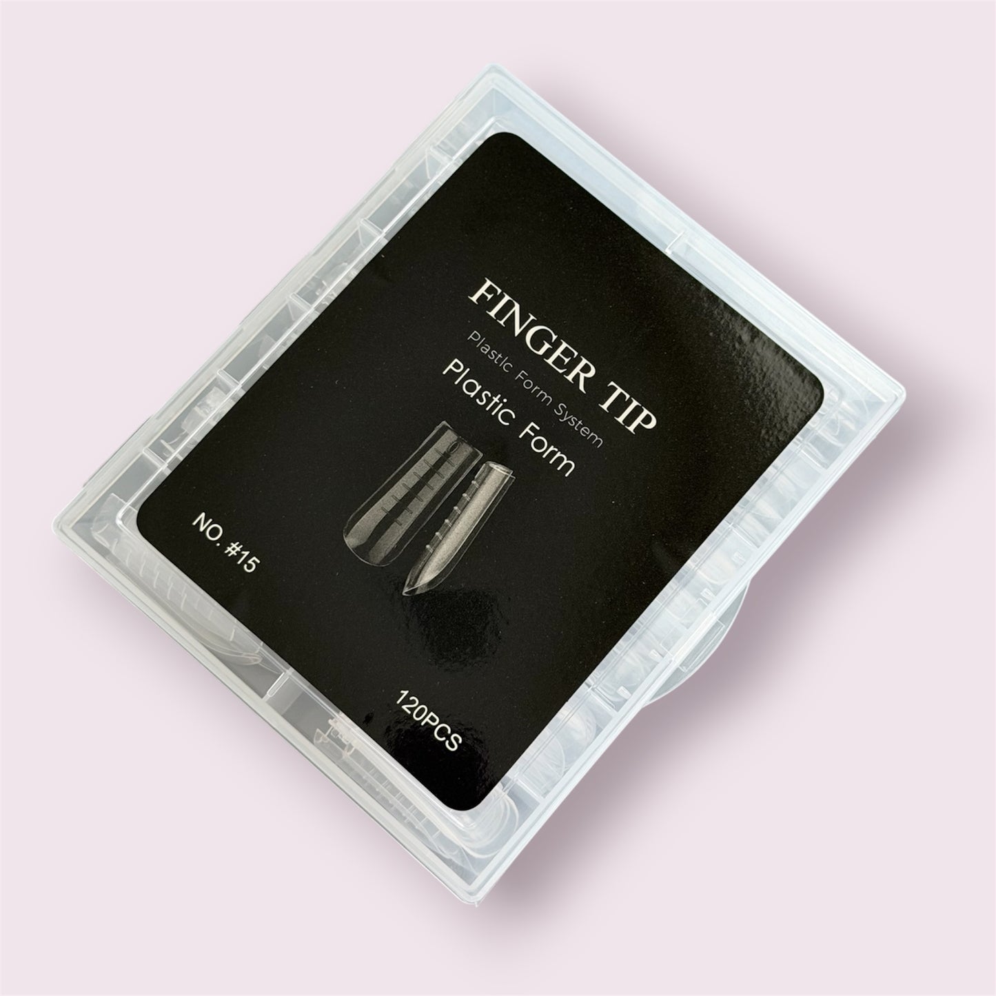 Dual Nail Forms "Classic" #15 for Acrygel, Polygel (120pc)