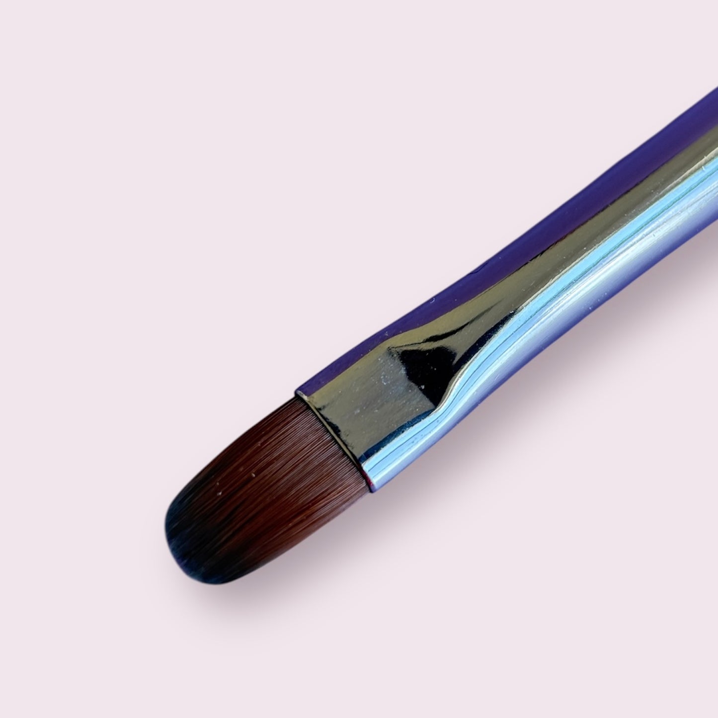 (NEW!) NailMasterDallas Dual Brush ( 11mm THIN DETAILER + OVAL 6mm FLAT brush)