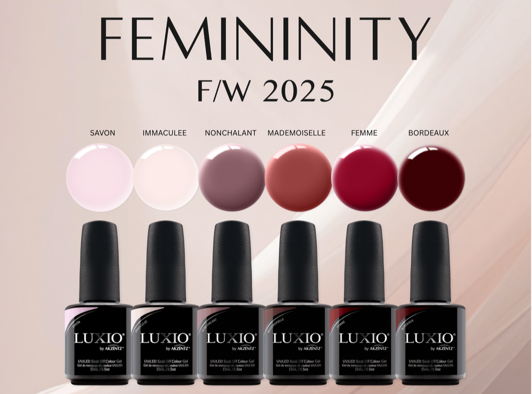 LUXIO by AKZENTZ - (New 2025!) Trial Size FEMININITY COLLECTION (6 small bottles)