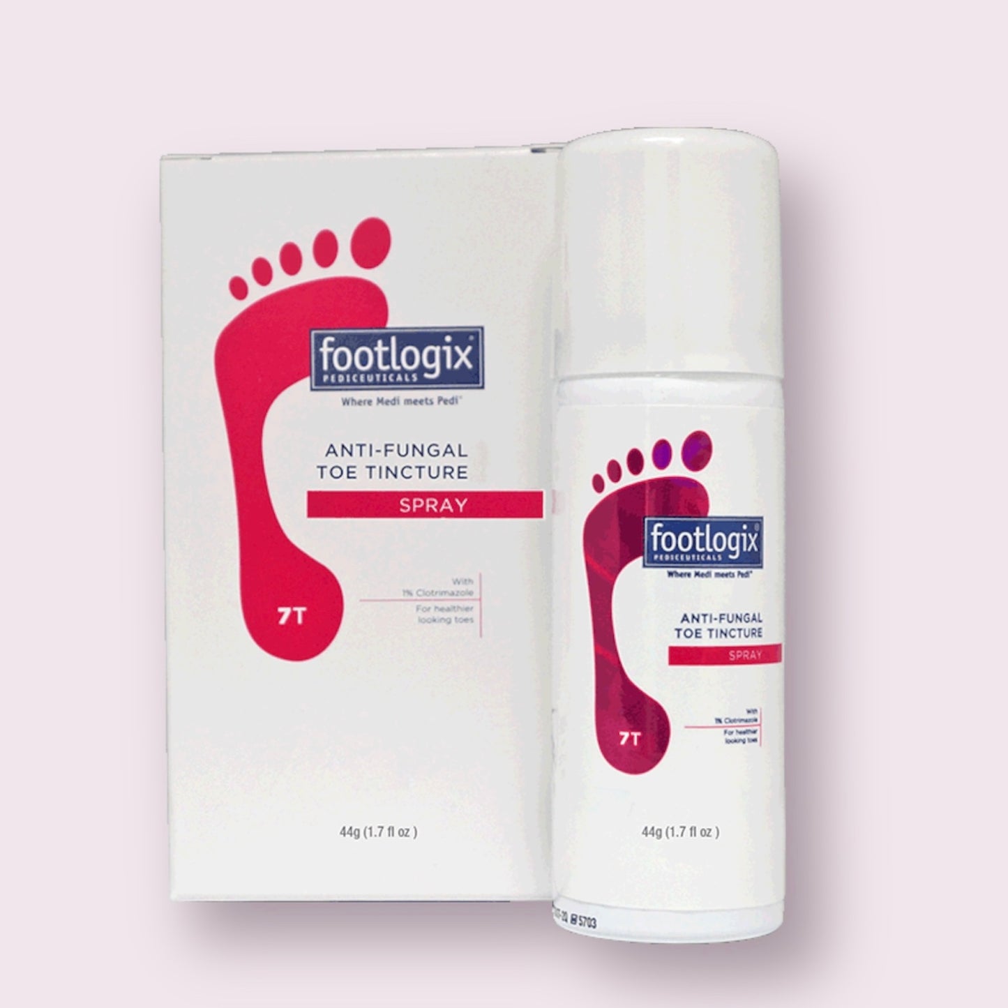 Footlogix - ANTI-FUNGAL TOE TINCTURE SPRAY with SPIRALEEN 44g/1.7oz. Please contact us for Professional (Licensed NailTech) pricing!