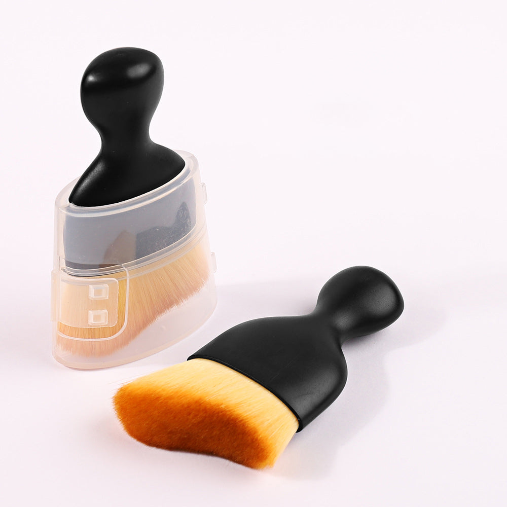 Profiled Brush for Nail Dust, 1pc