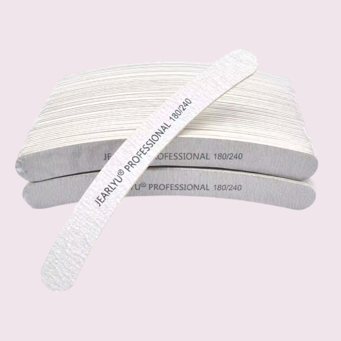 Nail File (wood) 180/240, 50 pc