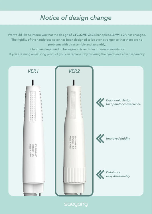 Professional Nail Drill Set CYCLONE-VAC (New Model! Made in Korea)