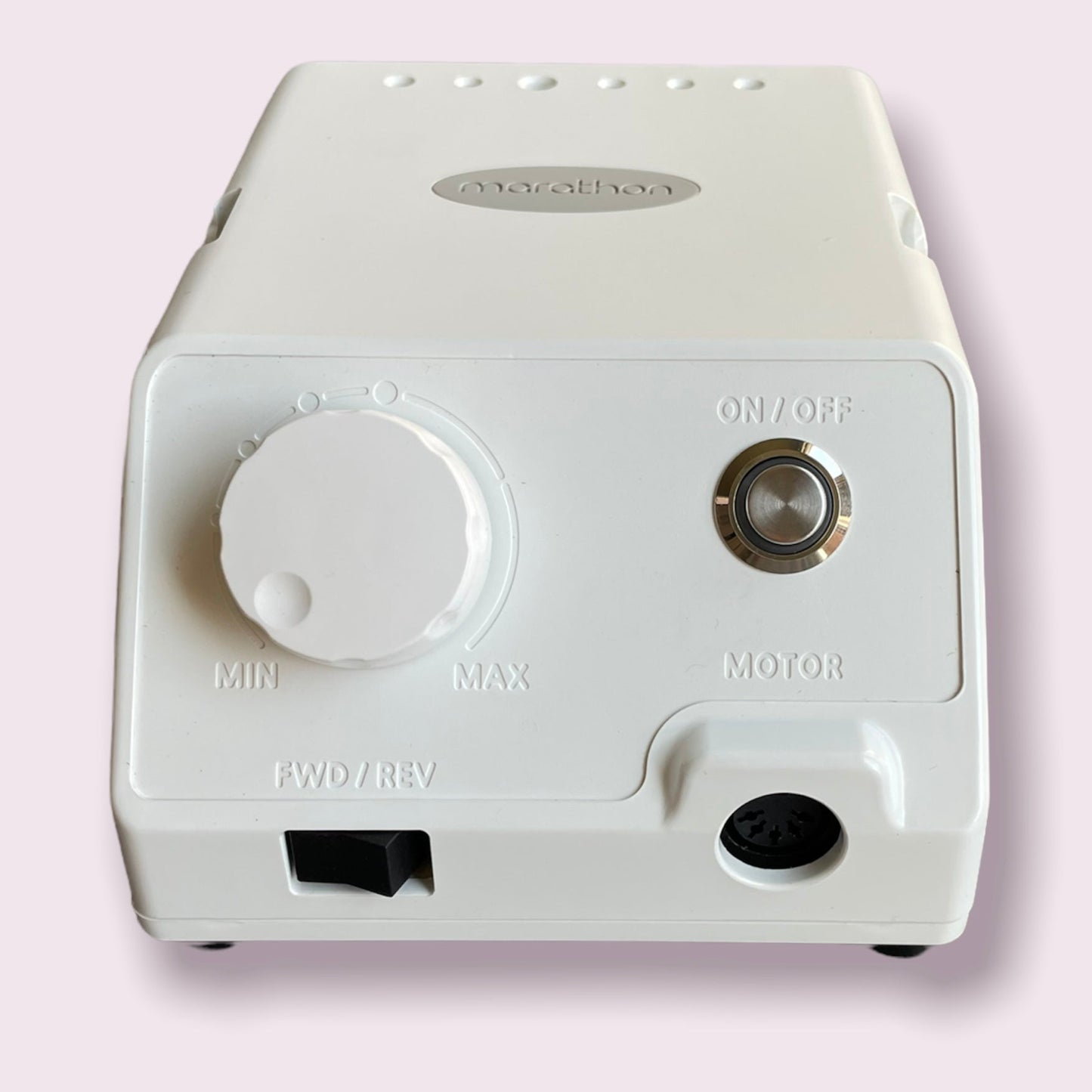 Nail Drill Set Marathon Escort lll White H37L1 (New! Made in Korea)