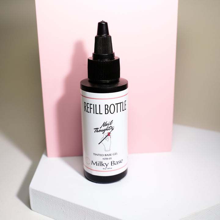 Nail Thoughts NTB-05 Milky Base (10ml or 50ml Refill)