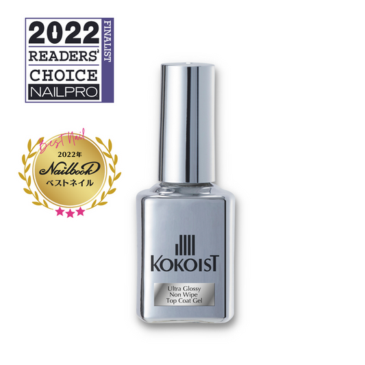 Kokoist Ultra Glossy Non Wipe Top Coat Gel (15ml)