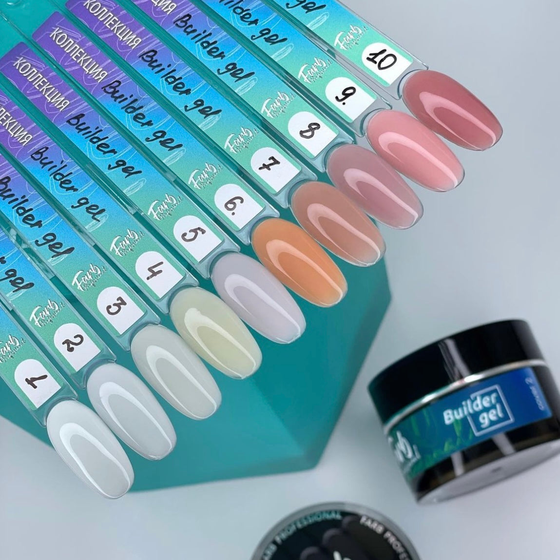 FARB BUILDER UV GEL COVER #9 DARK BEIGE (30g/15g)