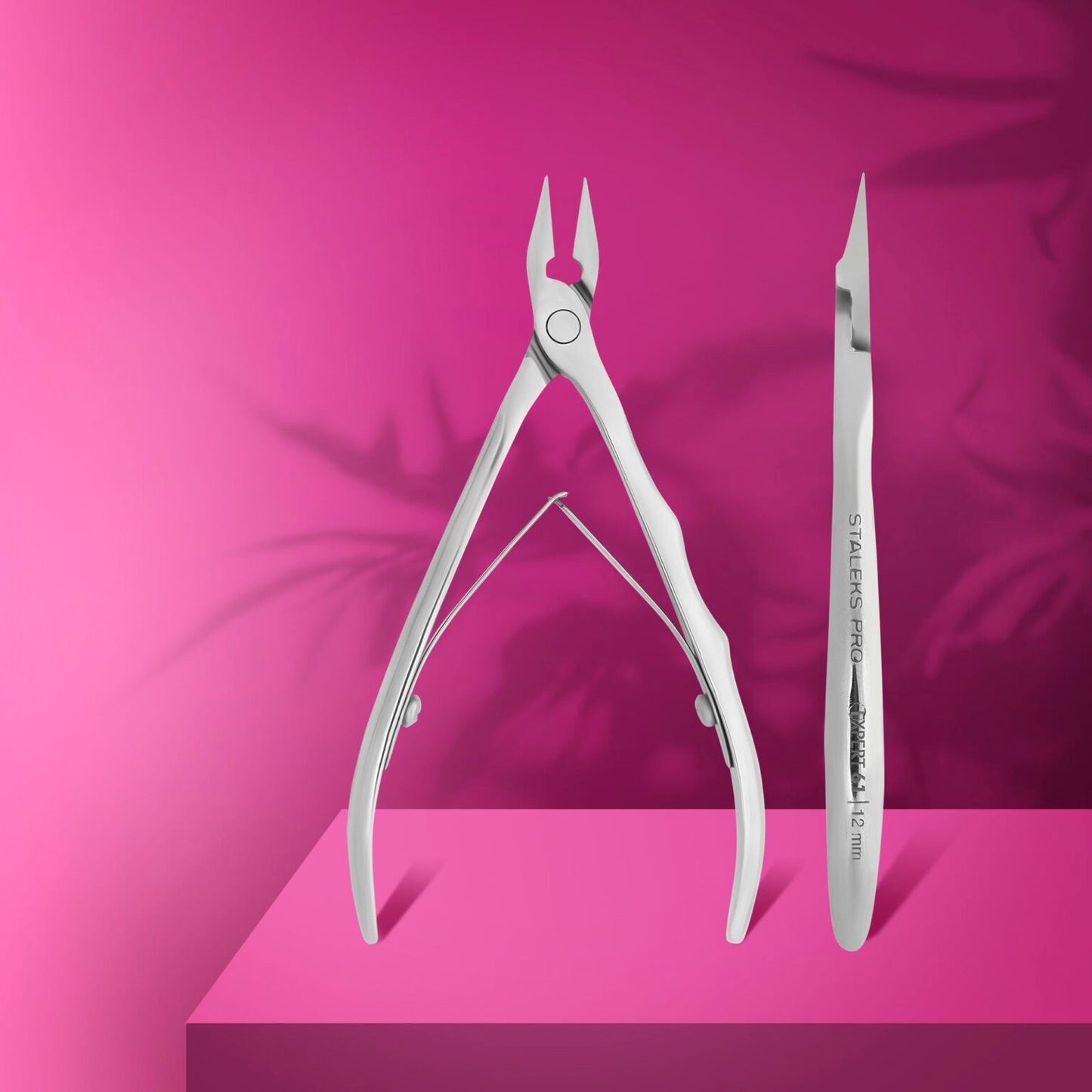 STALEKS PRO Expert Nail Nippers, model NE-61-12 (12mm edge)