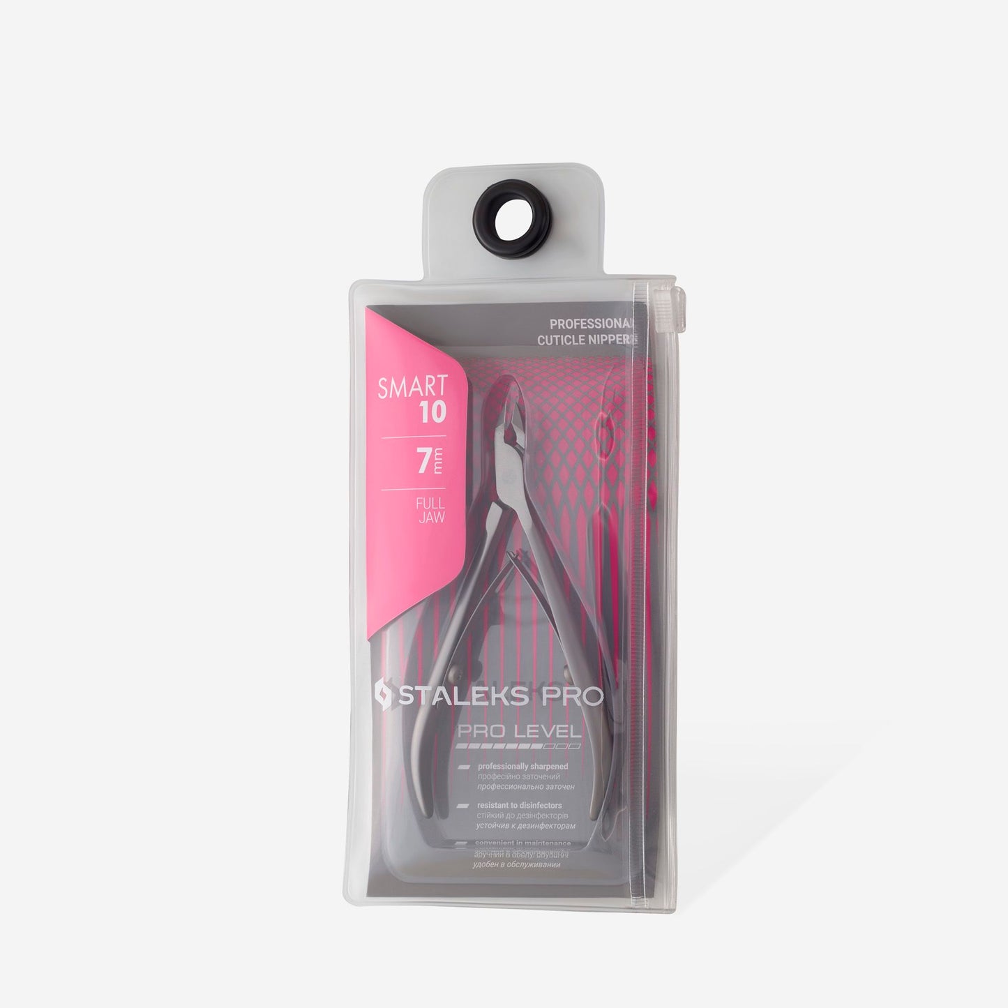 STALEKS Cuticle Nippers, model SMART NS-10-7 (7mm edge)