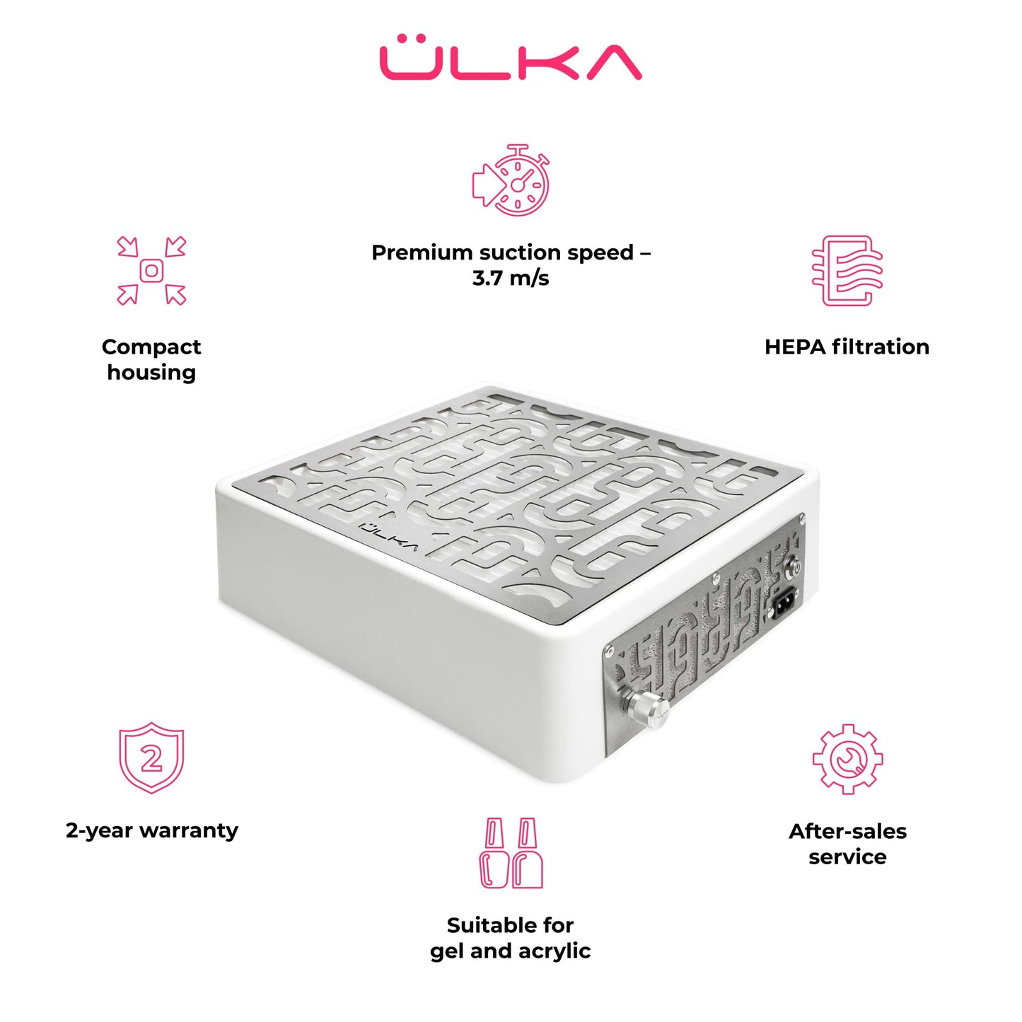 (New 2026!) Nail Dust Vacuum Collector ULKA AERO