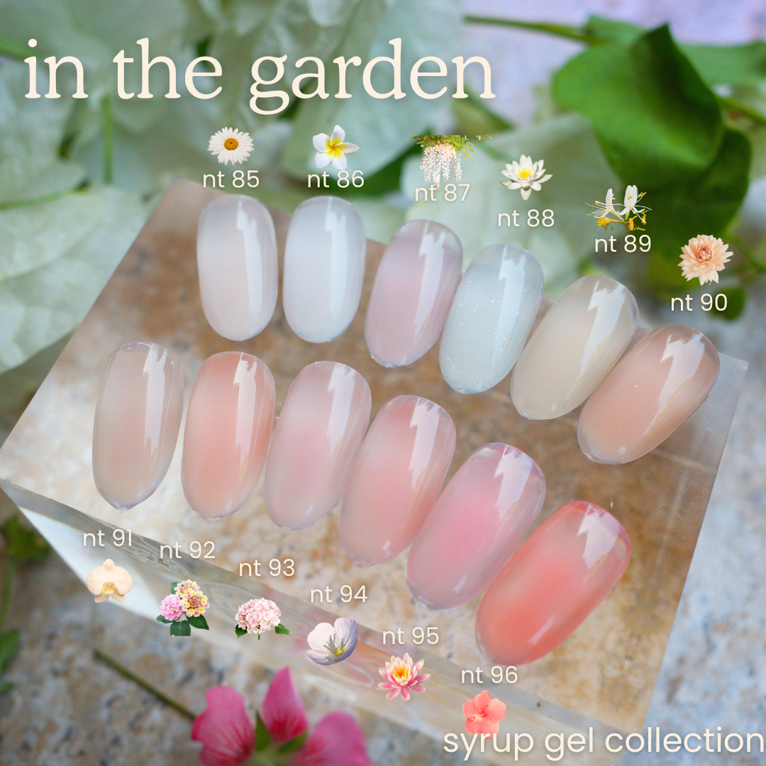 Nail Thoughts Full "In The Garden" Collection No7 (12 bottles)