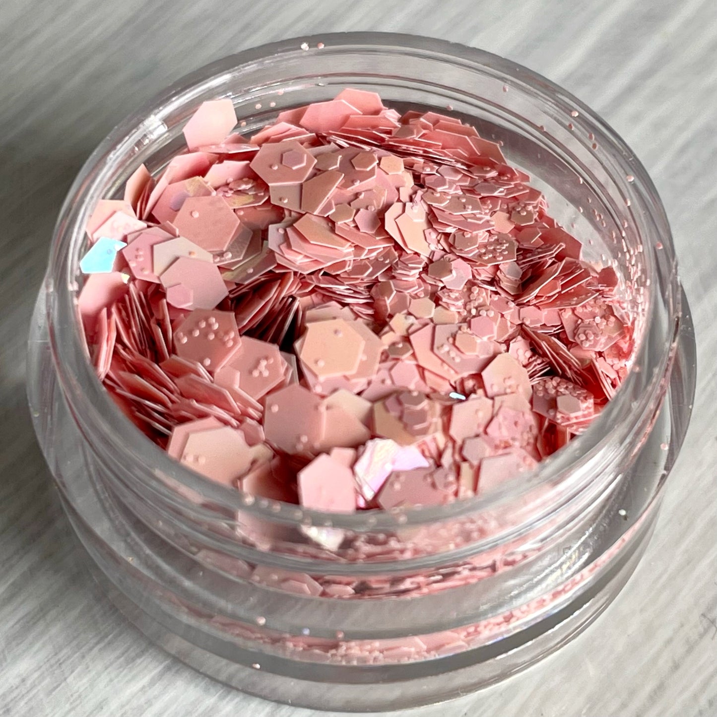 Glitter for nail,dusty rose