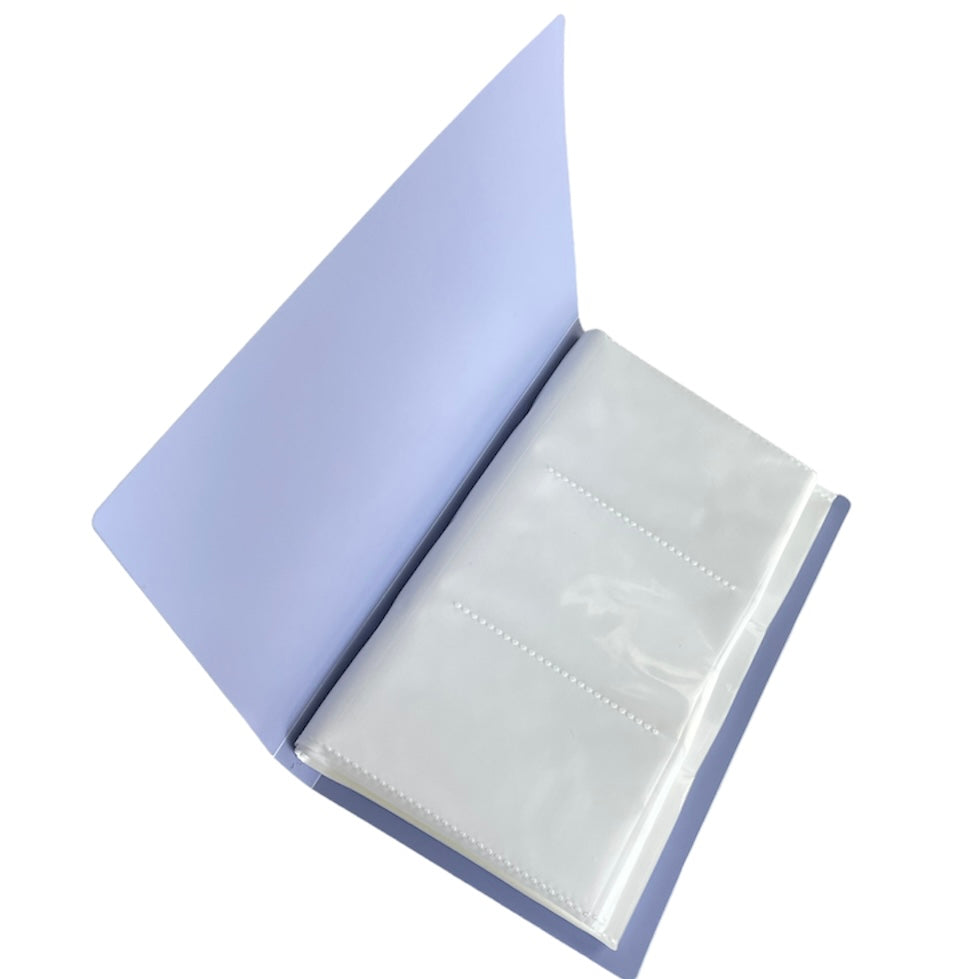 Binder for Sliders, 120 Pockets, Purple