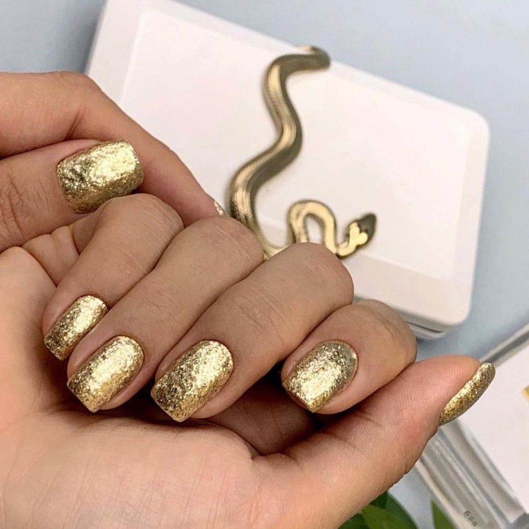 AKZENTZ GEL PLAY - GLITZ 24K GOLD LEAF