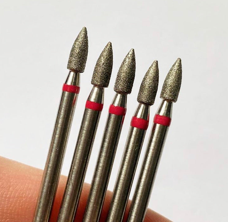 Nail Bit Cone 023 Red (1pc, Belarus)