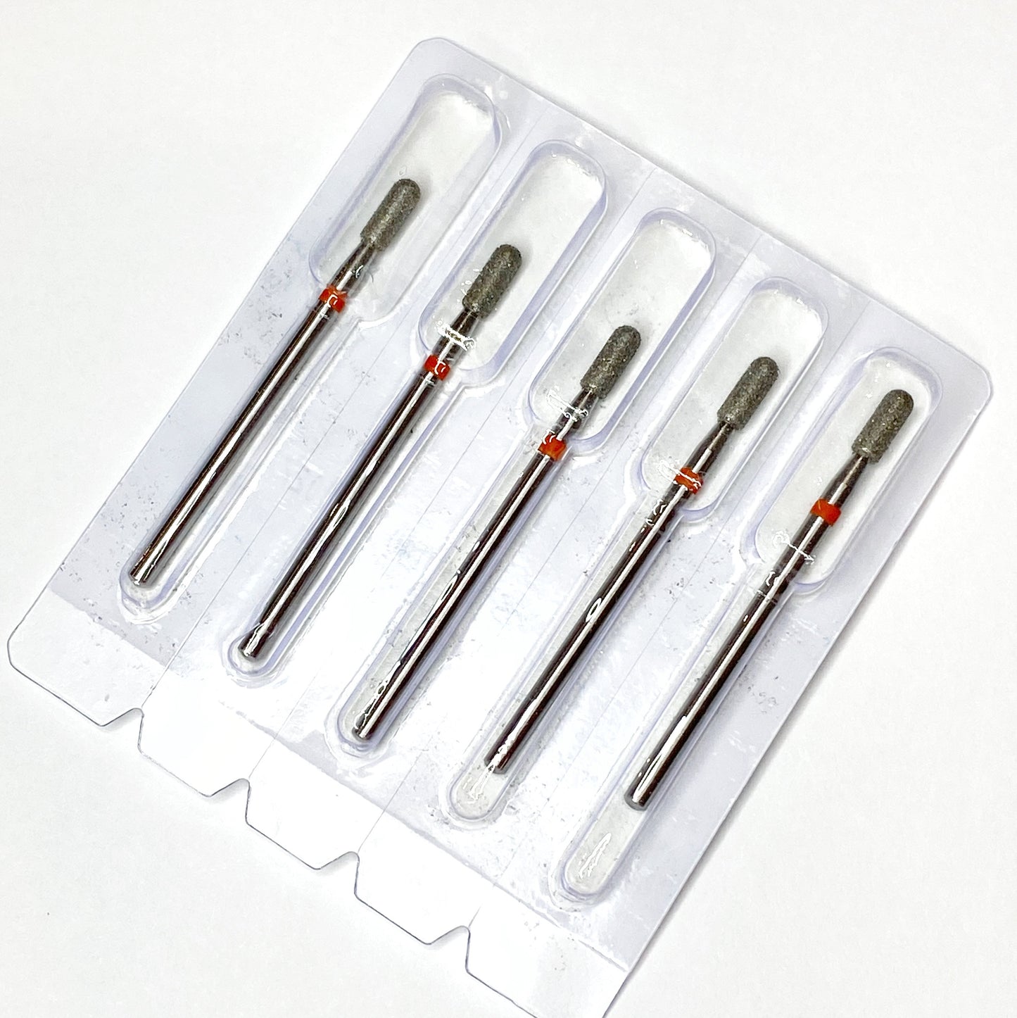 Nail Bit Rounded Cylinder 027 Red (KMIZ)