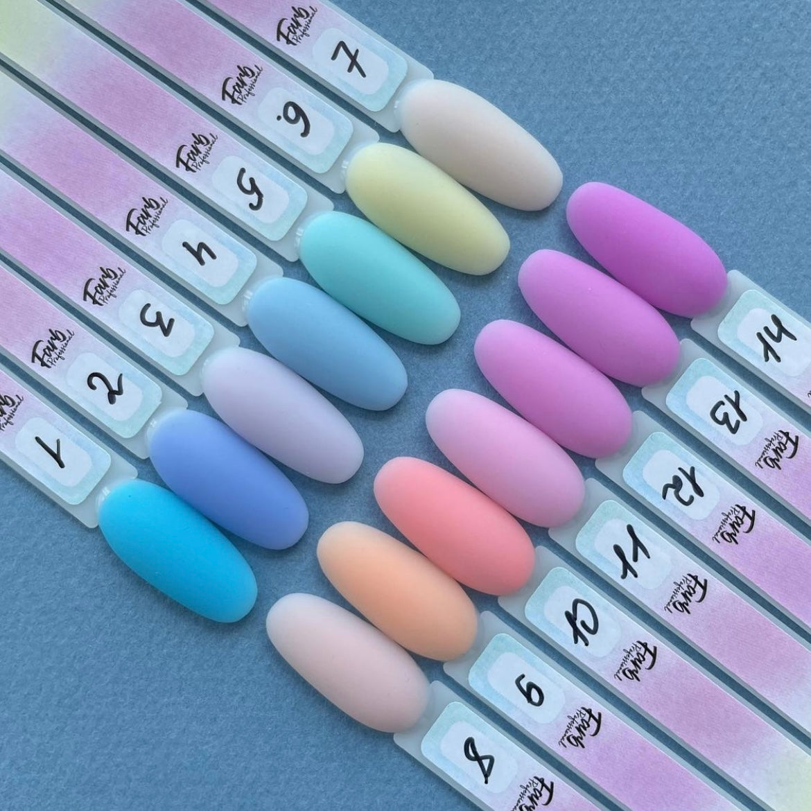 FARB Professional ZEFIR RUBBER BASE #8, 15 ml