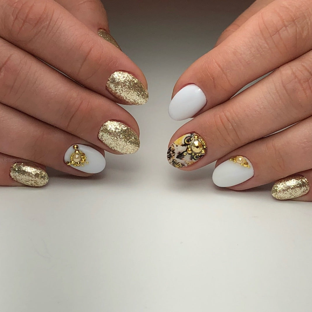 AKZENTZ GEL PLAY - GLITZ 24K GOLD LEAF