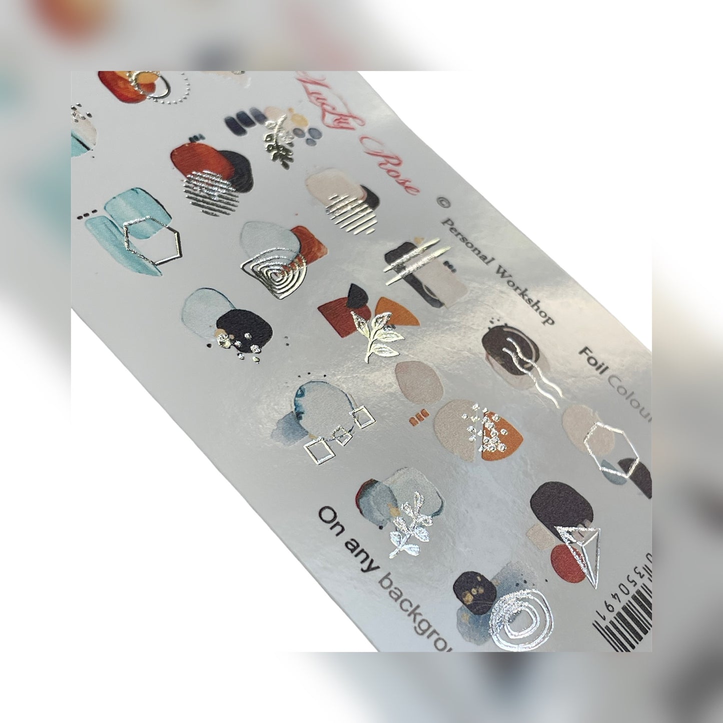 Slider foil 4 silver