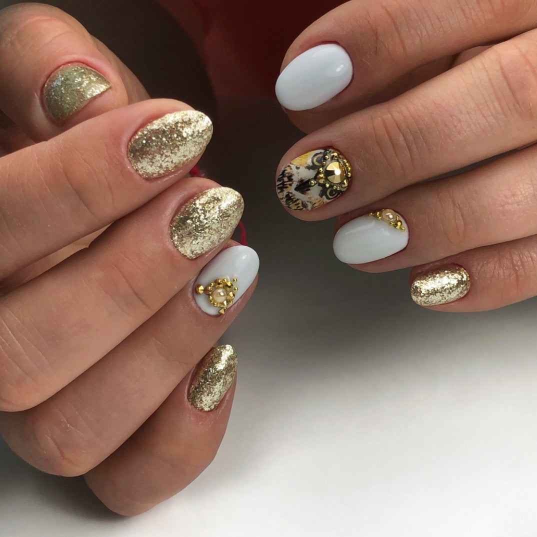 AKZENTZ GEL PLAY - GLITZ 24K GOLD LEAF