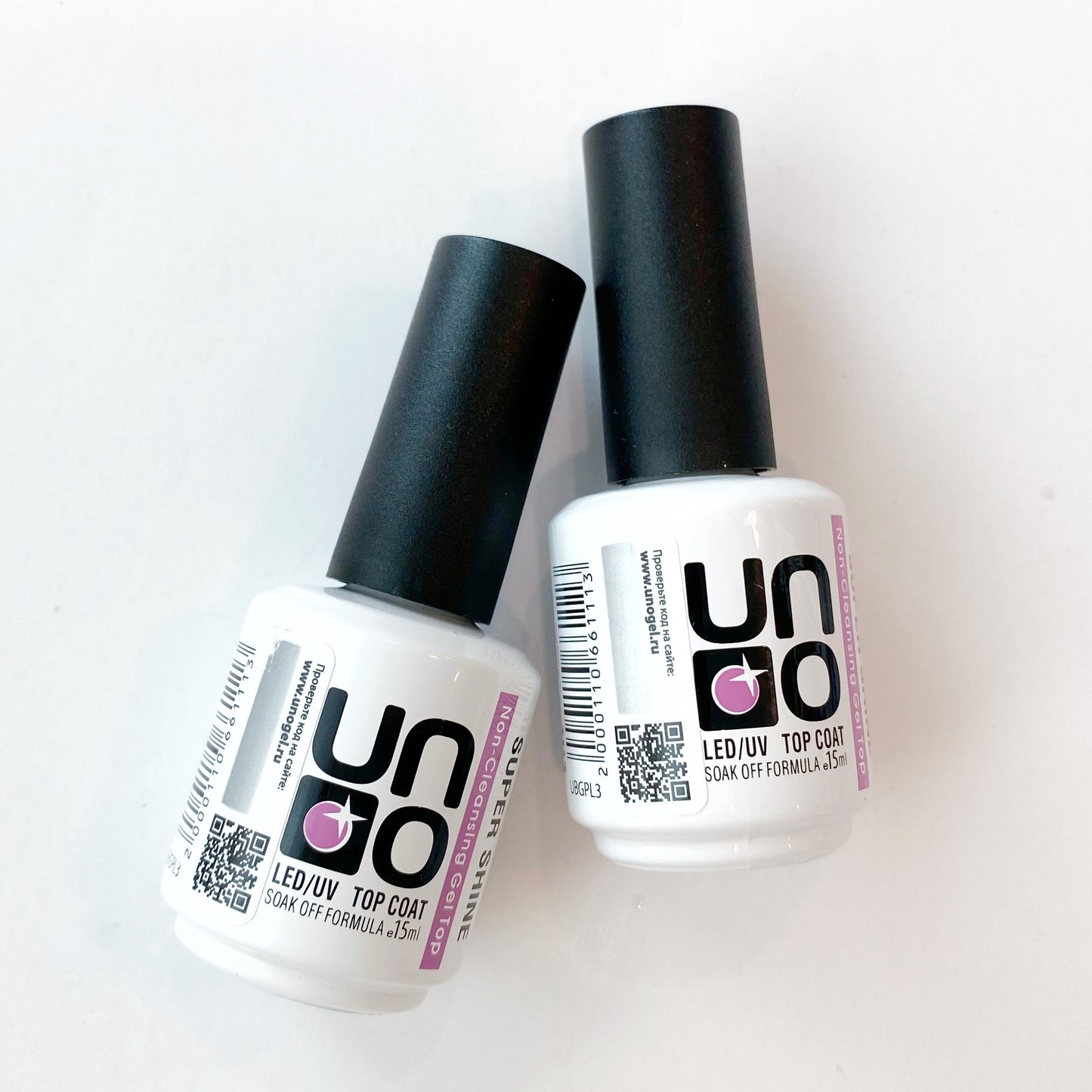 UNO non-wipe top coat Super Shine, perfect for rhinestones and extended wear