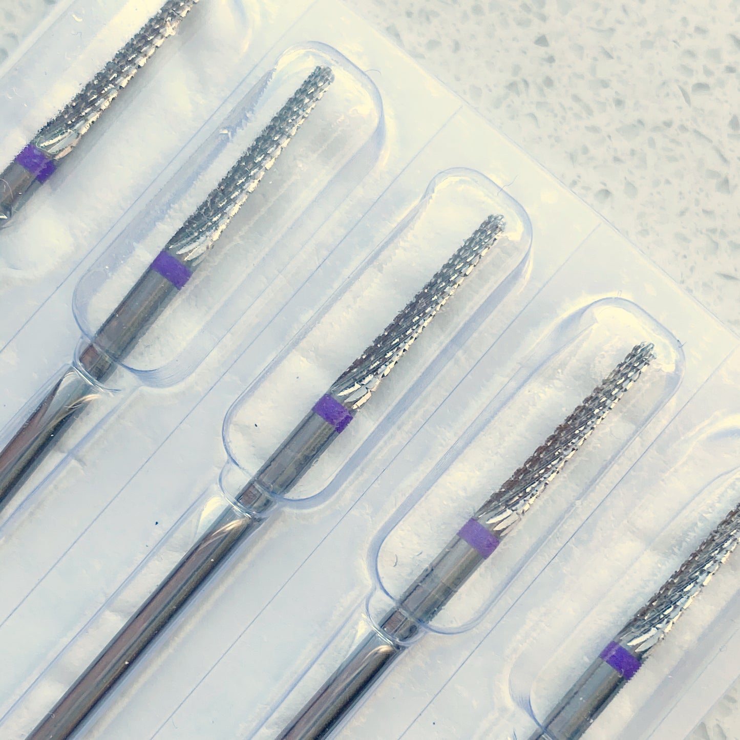 Nail Bit for Removal, Long Thin Cone, 023 Purple (KMIZ)