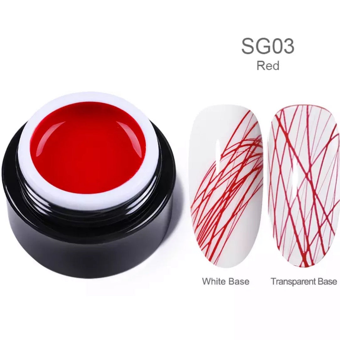 Spider Gel Born Pretty- RED (5g)