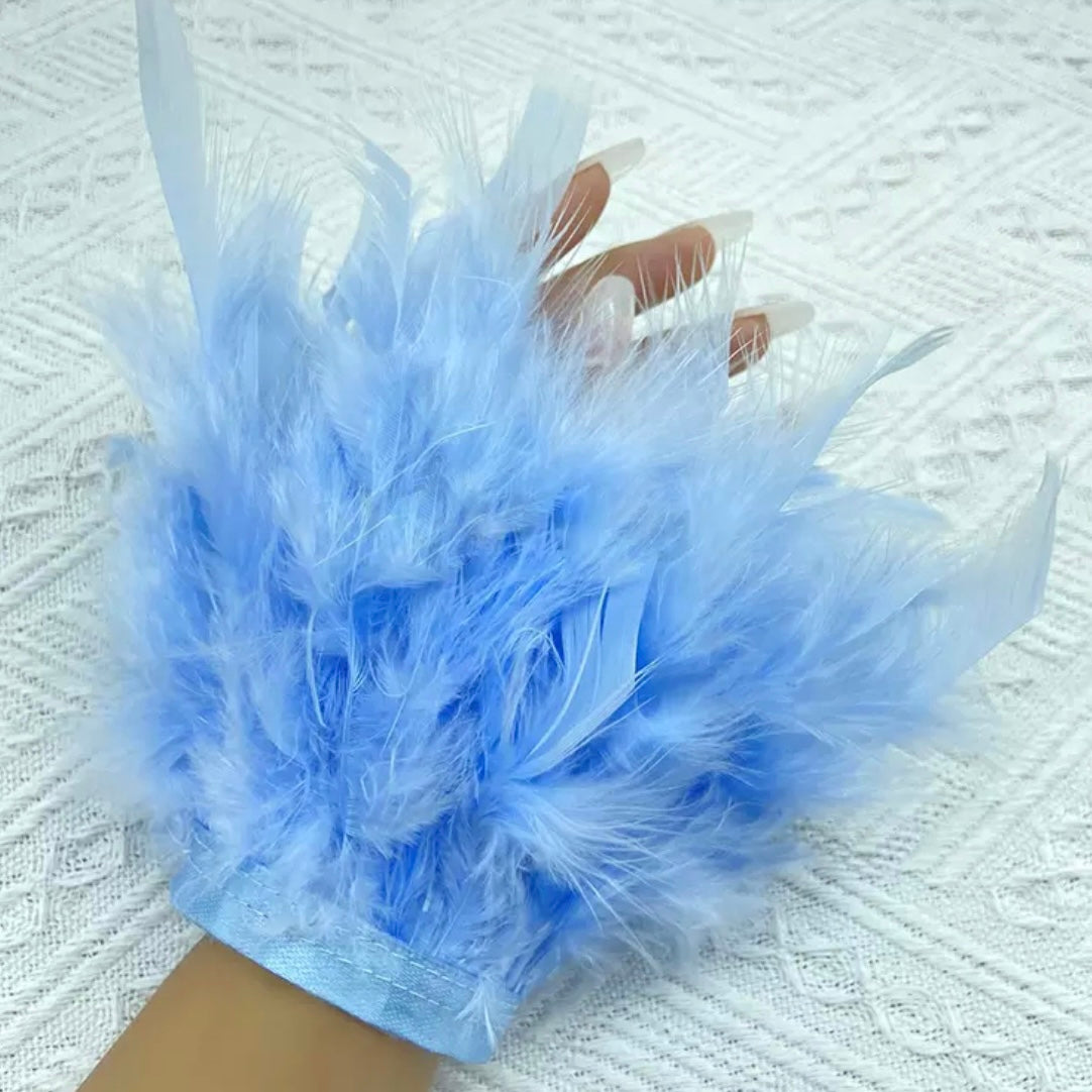 Feather cuff, 1pc