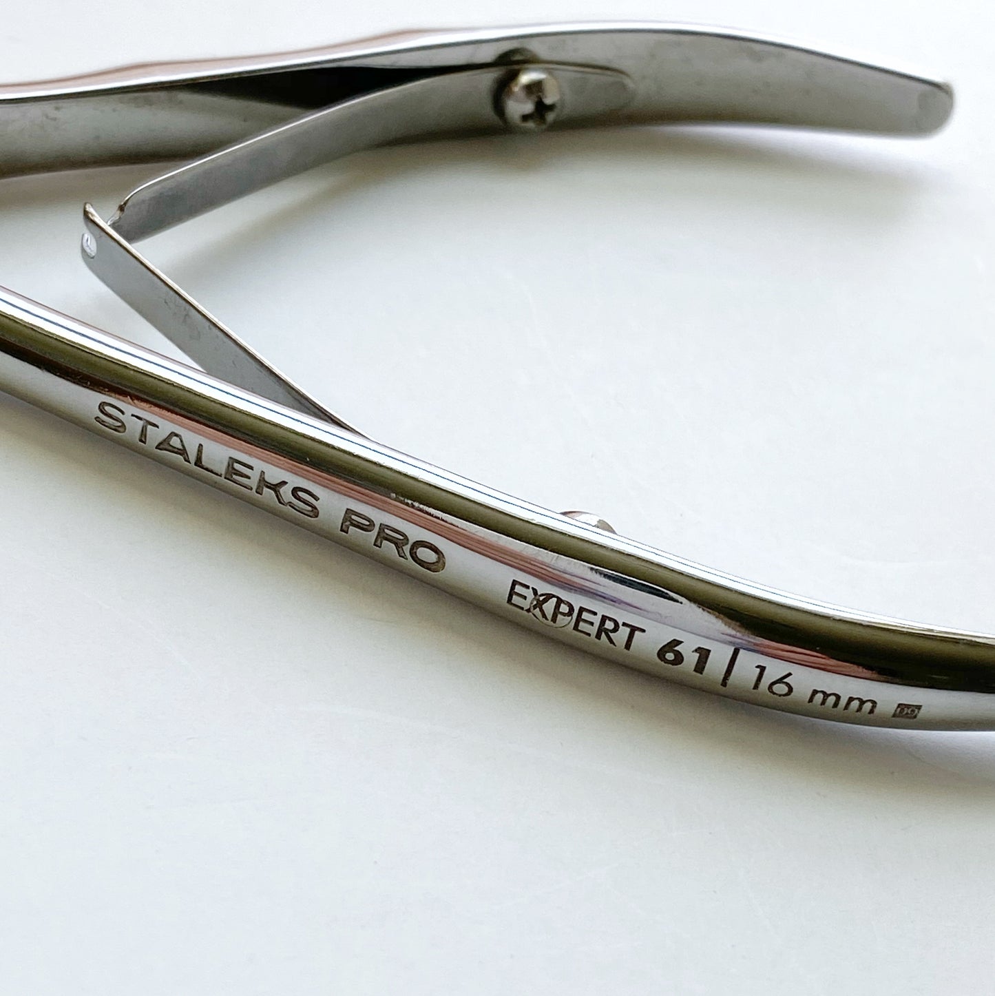 STALEKS Pedicure Nippers for Ingrown Nails, model Expert 61/16 (16mm edge)