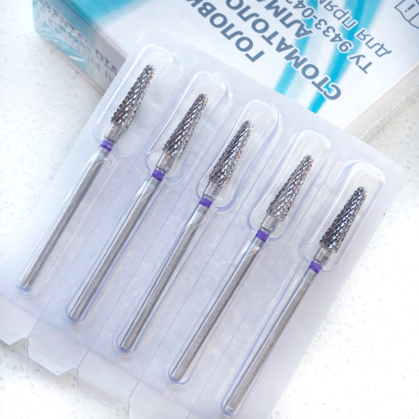 Nail Bit for Removal, 040 Rounded Cone Purple (KMIZ)