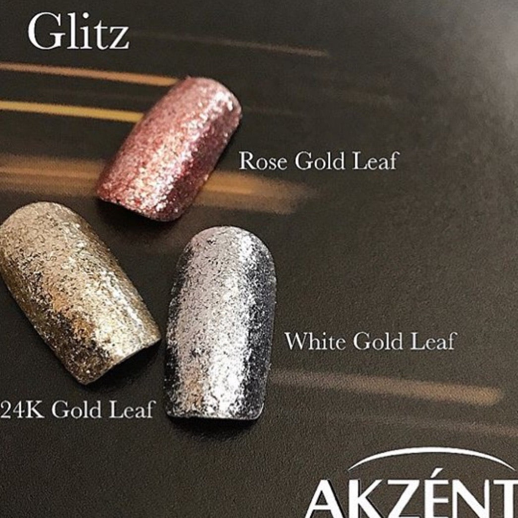 AKZENTZ GEL PLAY - GLITZ 24K GOLD LEAF