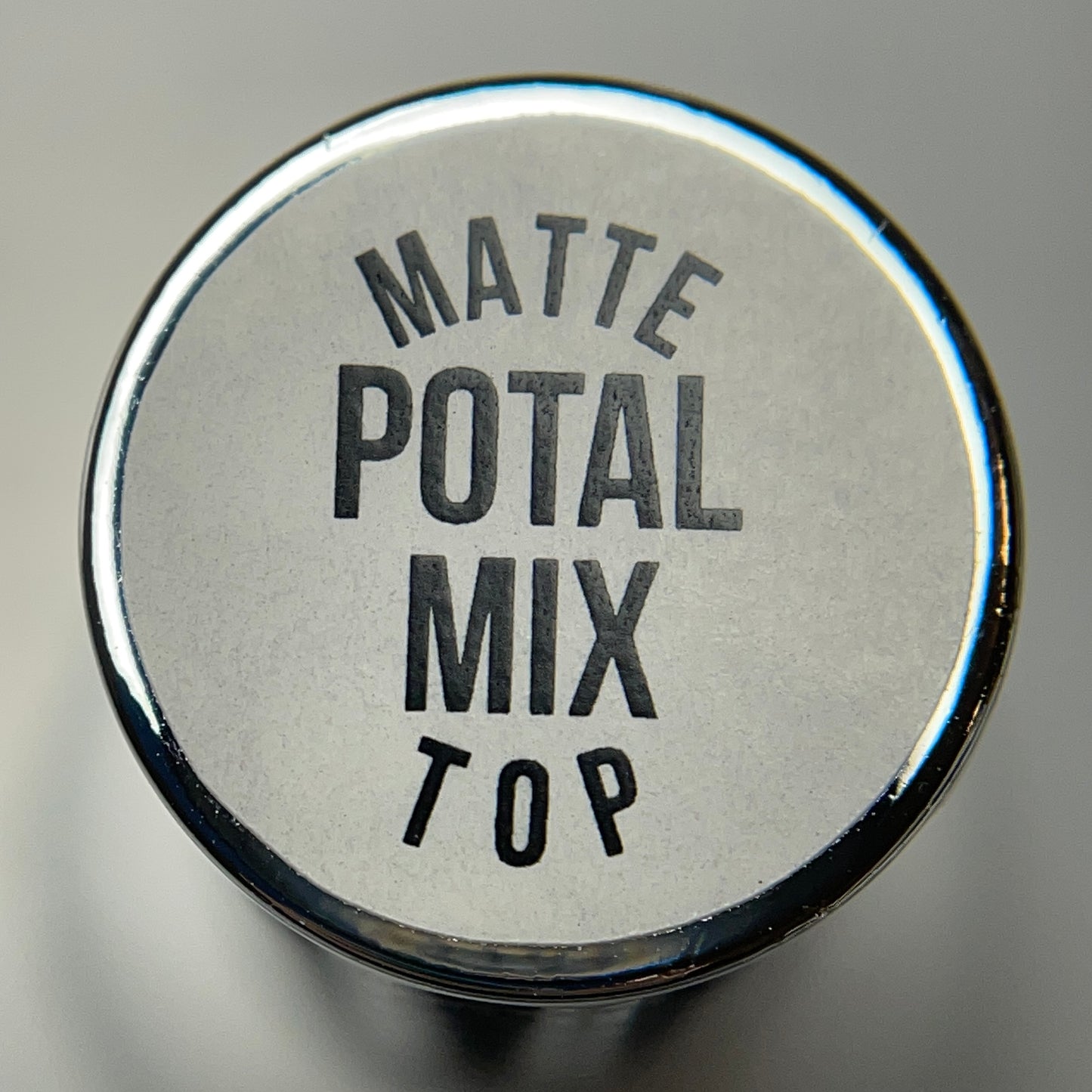 FARB Professional Top POTAL MIX MATTE with silver and gold foil, 15ml
