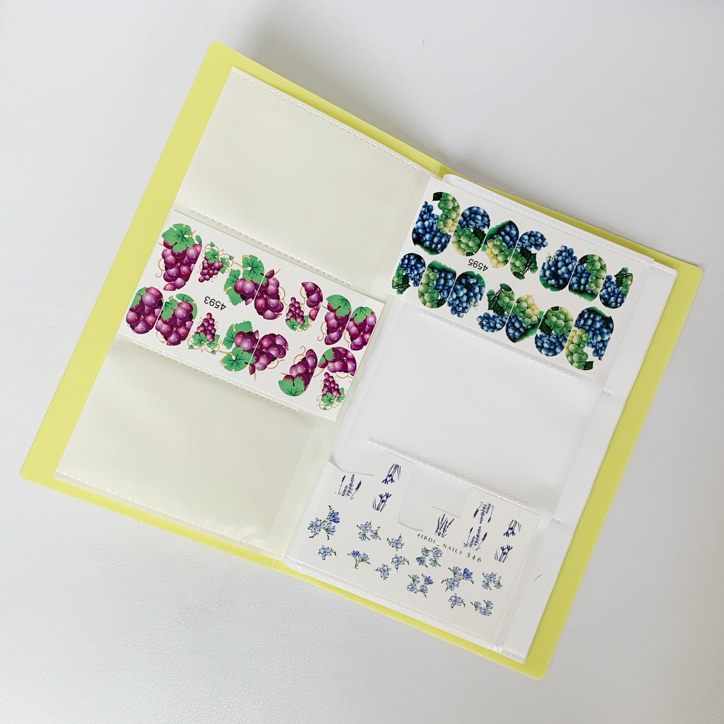 Binder for Sliders, 120 Pockets, Yellow